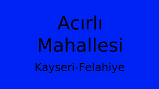 Acırlı Mahallesi Thumbnail