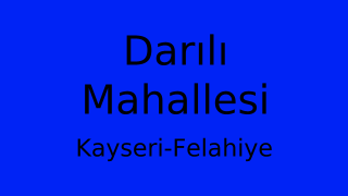 Darılı Mahallesi Thumbnail
