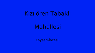 Kızılören Tabaklı Mahallesi Thumbnail