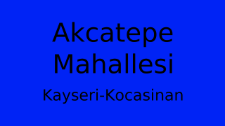 Akcatepe Mahallesi Thumbnail
