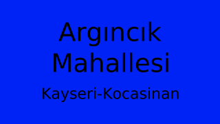 Argıncık Mahallesi Thumbnail