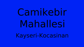 Camikebir Mahallesi Thumbnail