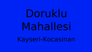 Doruklu Mahallesi Thumbnail