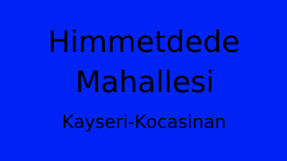 Himmetdede Mahallesi Thumbnail