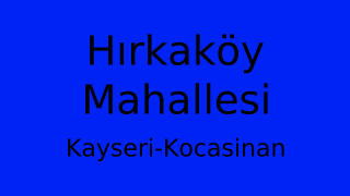 Hırkaköy Mahallesi Thumbnail