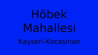 Höbek Mahallesi Thumbnail