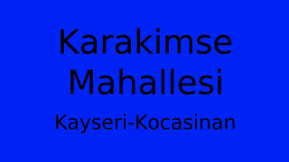 Karakimse Mahallesi Thumbnail