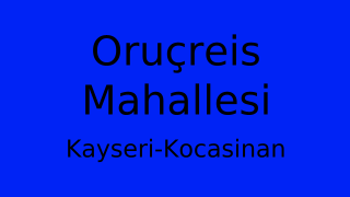Oruçreis Mahallesi Thumbnail