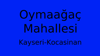 Oymaağaç Mahallesi Thumbnail