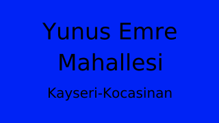 Yunus Emre Mahallesi Thumbnail
