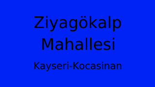 Ziyagökalp Mahallesi Thumbnail