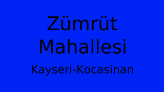 Zümrüt Mahallesi Thumbnail