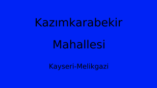 Kazımkarabekir Mahallesi Thumbnail