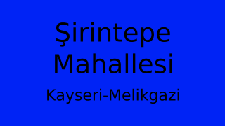 Şirintepe Mahallesi Thumbnail