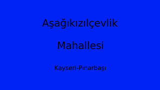 Aşağıkızılçevlik Mahallesi Thumbnail