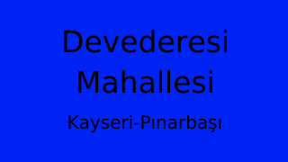 Devederesi Mahallesi Thumbnail