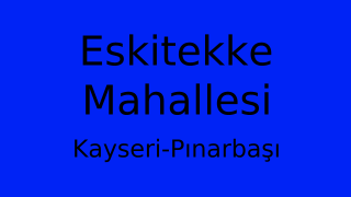 Eskitekke Mahallesi Thumbnail