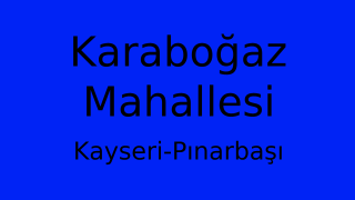 Karaboğaz Mahallesi Thumbnail