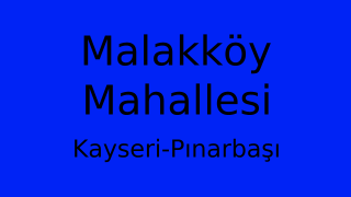 Malakköy Mahallesi Thumbnail