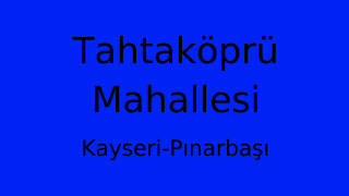 Tahtaköprü Mahallesi Thumbnail