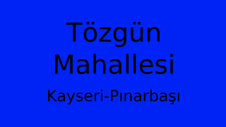 Tözgün Mahallesi Thumbnail