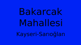 Bakarcak Mahallesi Thumbnail