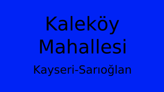 Kaleköy Mahallesi Thumbnail