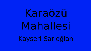 Karaözü Mahallesi Thumbnail