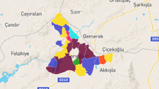 Kayseri Sarıoğlan'ın Mahalleleri, Nüfus Bilgileri, Haritalar ve İstatistikler Thumbnail