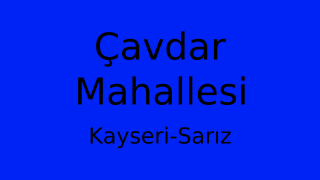 Çavdar Mahallesi Thumbnail