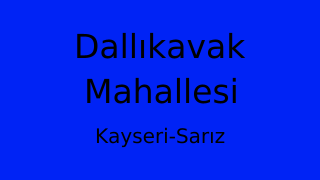 Dallıkavak Mahallesi Thumbnail