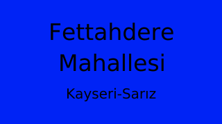Fettahdere Mahallesi Thumbnail