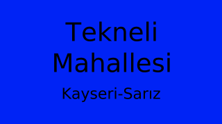 Tekneli Mahallesi Thumbnail