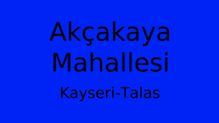 Akçakaya Mahallesi Thumbnail