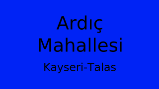 Ardıç Mahallesi Thumbnail