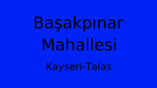 Başakpınar Mahallesi Thumbnail