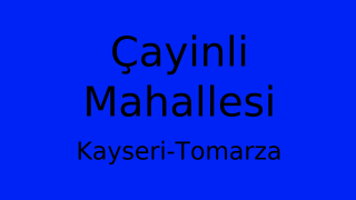 Çayinli Mahallesi Thumbnail
