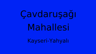 Çavdaruşağı Mahallesi Thumbnail