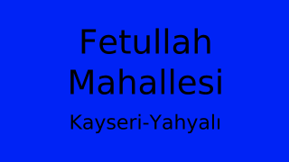 Fetullah Mahallesi Thumbnail