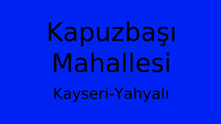 Kapuzbaşı Mahallesi Thumbnail