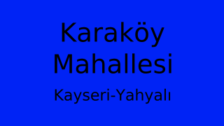 Karaköy Mahallesi Thumbnail