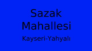 Sazak Mahallesi Thumbnail