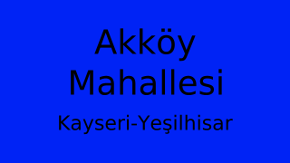 Akköy Mahallesi Thumbnail
