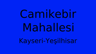 Camikebir Mahallesi Thumbnail