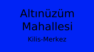 Altınüzüm Mahallesi Thumbnail