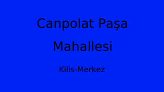Canpolat Paşa Mahallesi Thumbnail