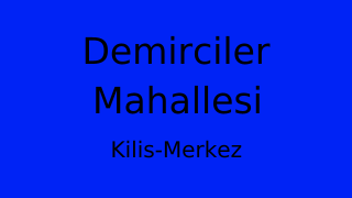 Demirciler Mahallesi Thumbnail