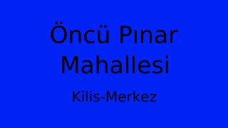 Öncü Pınar Mahallesi Thumbnail