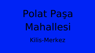 Polat Paşa Mahallesi Thumbnail