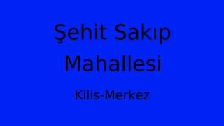 Şehit Sakıp Mahallesi Thumbnail